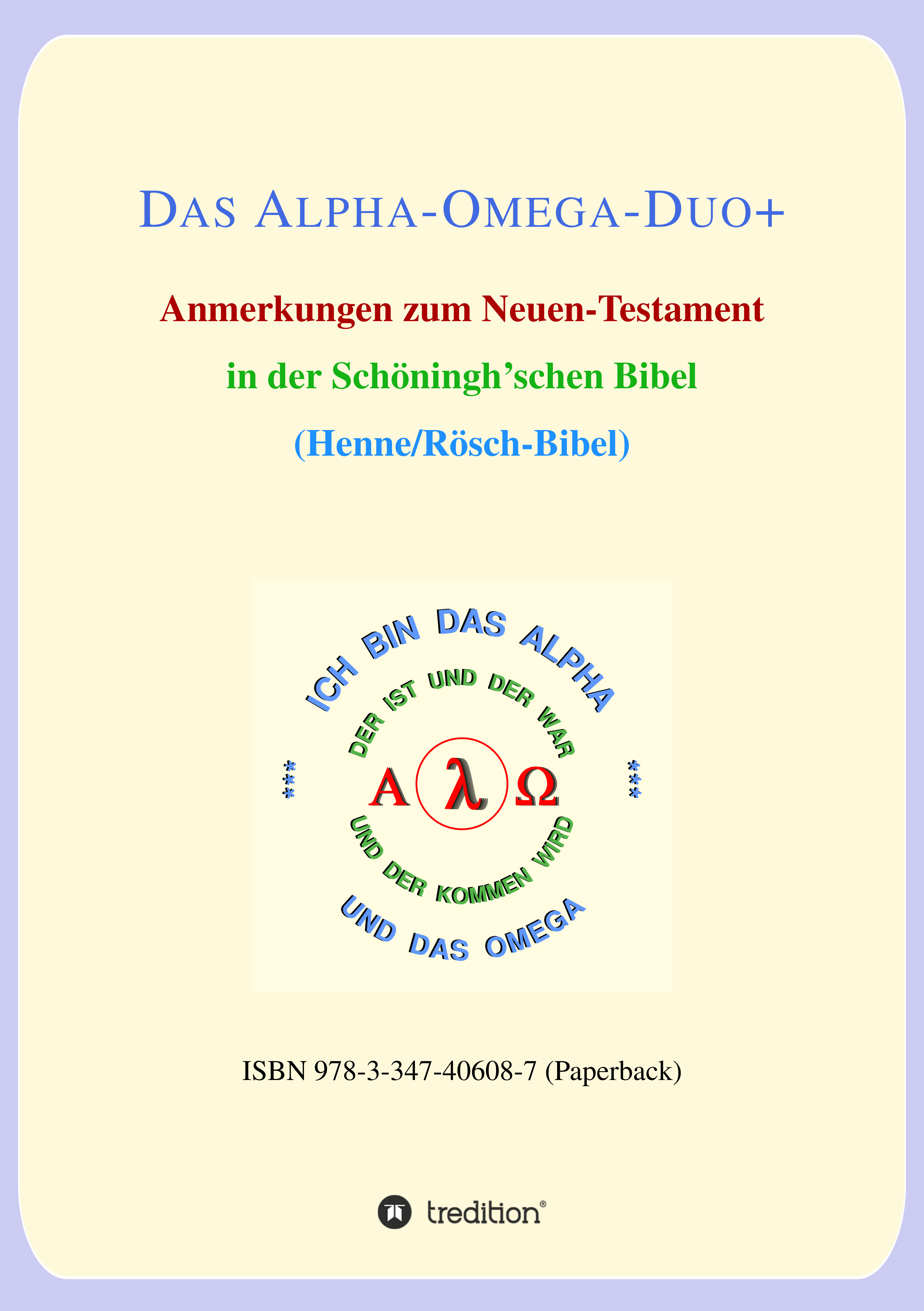 das Alpha-Omega-Duo+